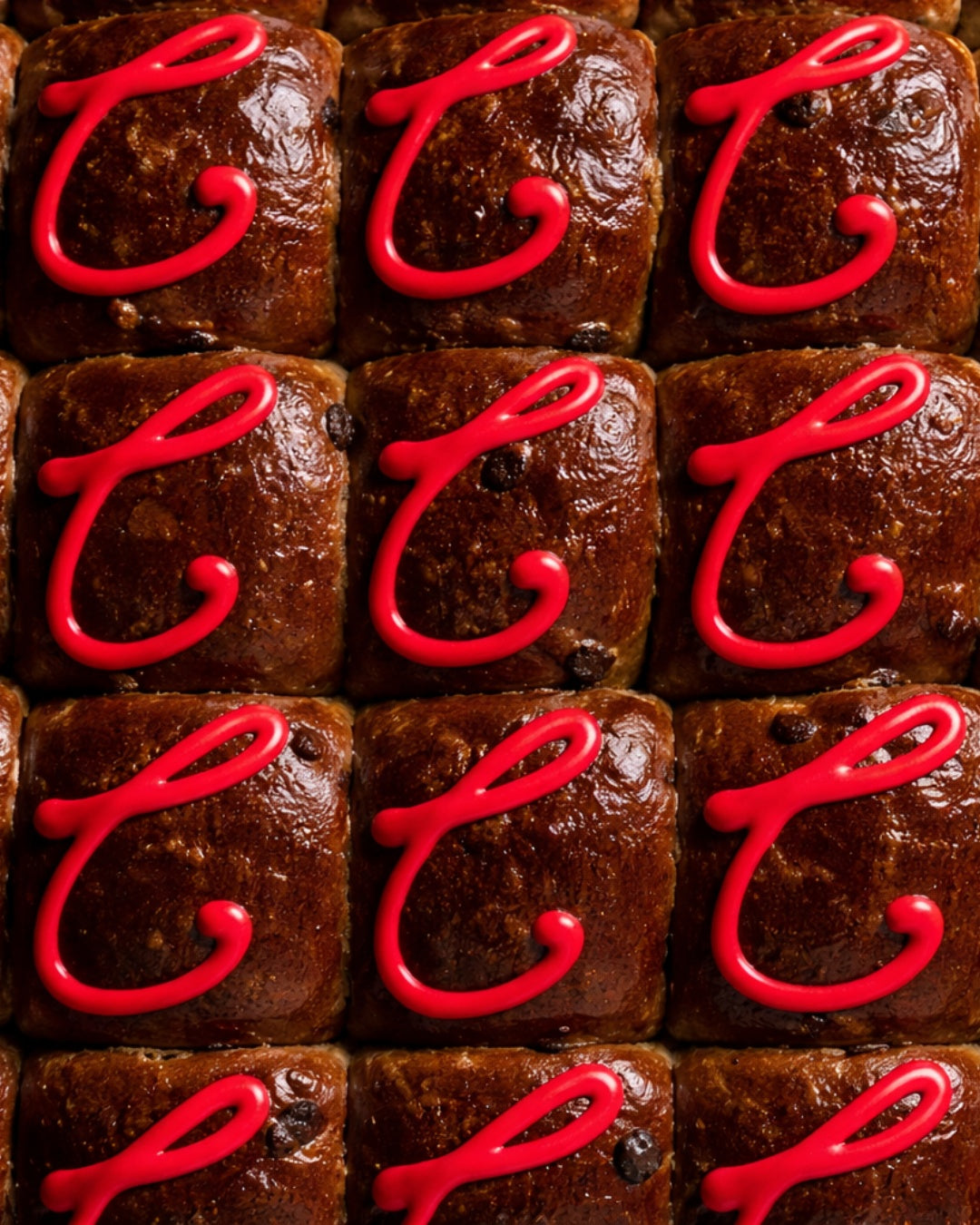 Choc Coconut & Cherry Not X Buns