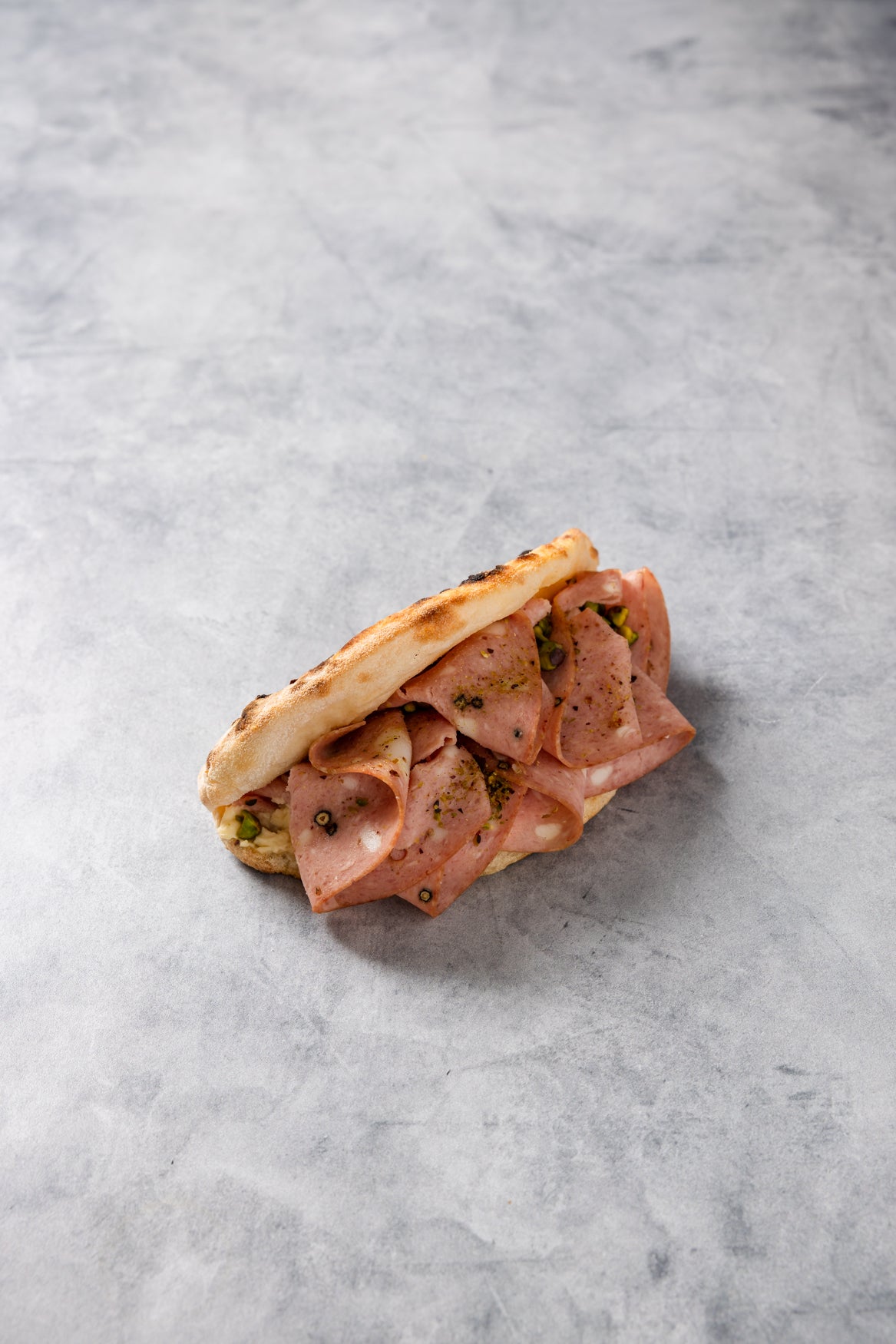 Mortadella & Stracciatella Piadina