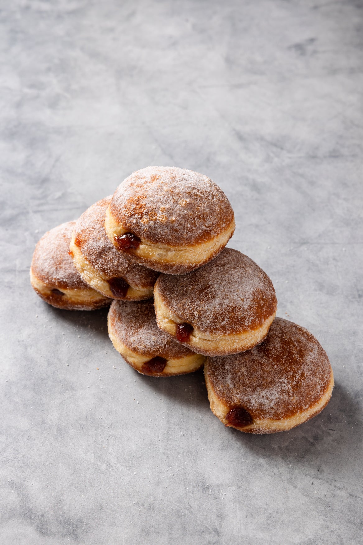 Classic Raspberry Jam Donut