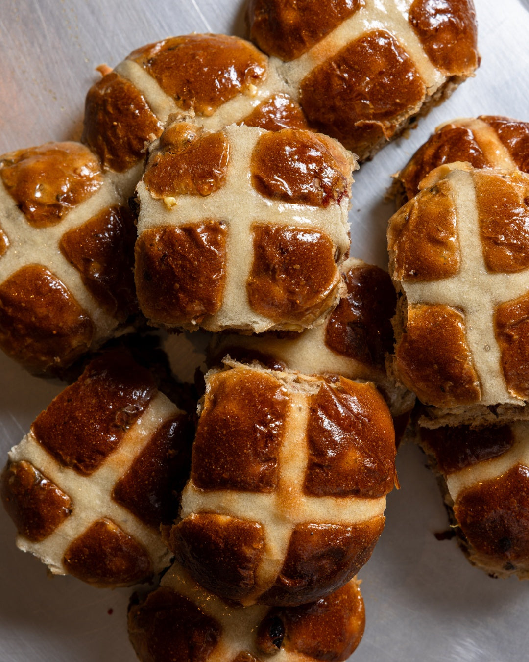 Traditional Hot X Buns