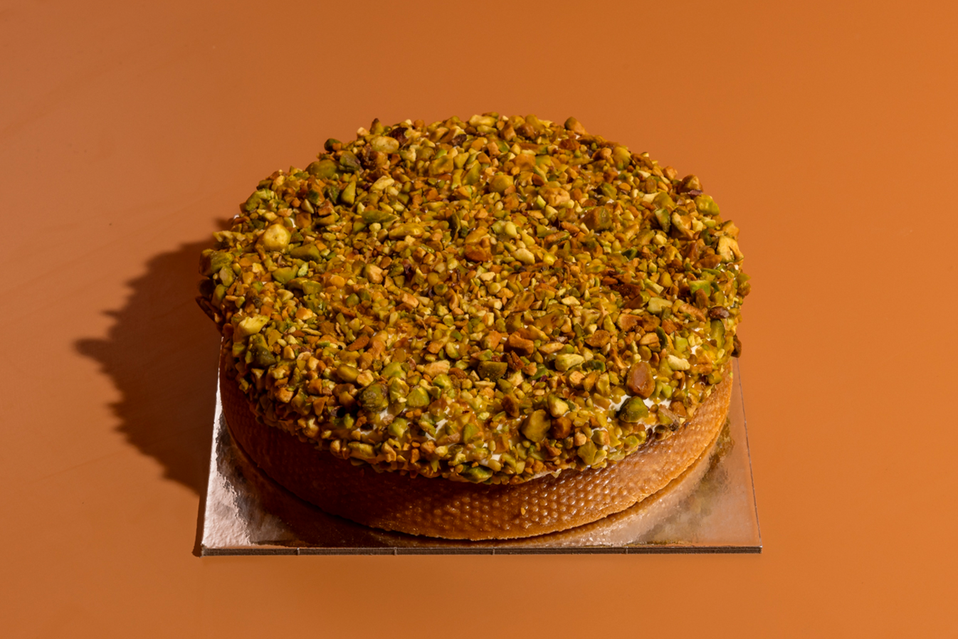 Pistachio and Orange Blossom Tart