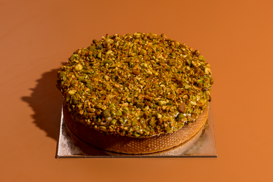 Pistachio and Orange Blossom Tart