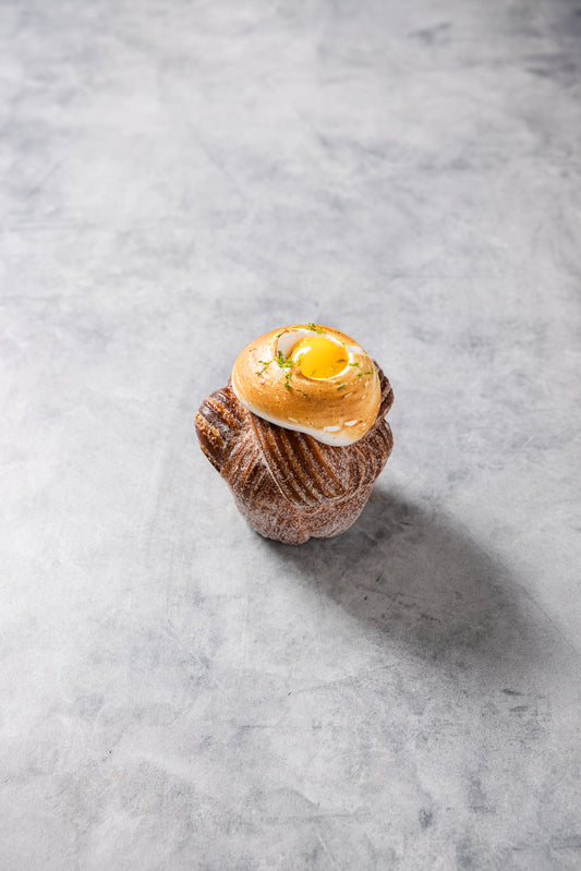 Passionfruit Meringue Cruffin