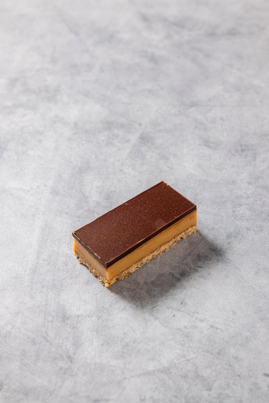 Salted Caramel Chocolate Slice