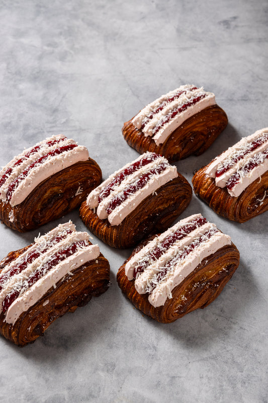 Raspberry Buttercream Pain Suisse